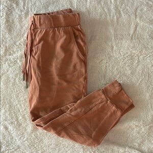 Casual Peach Jogger Pants